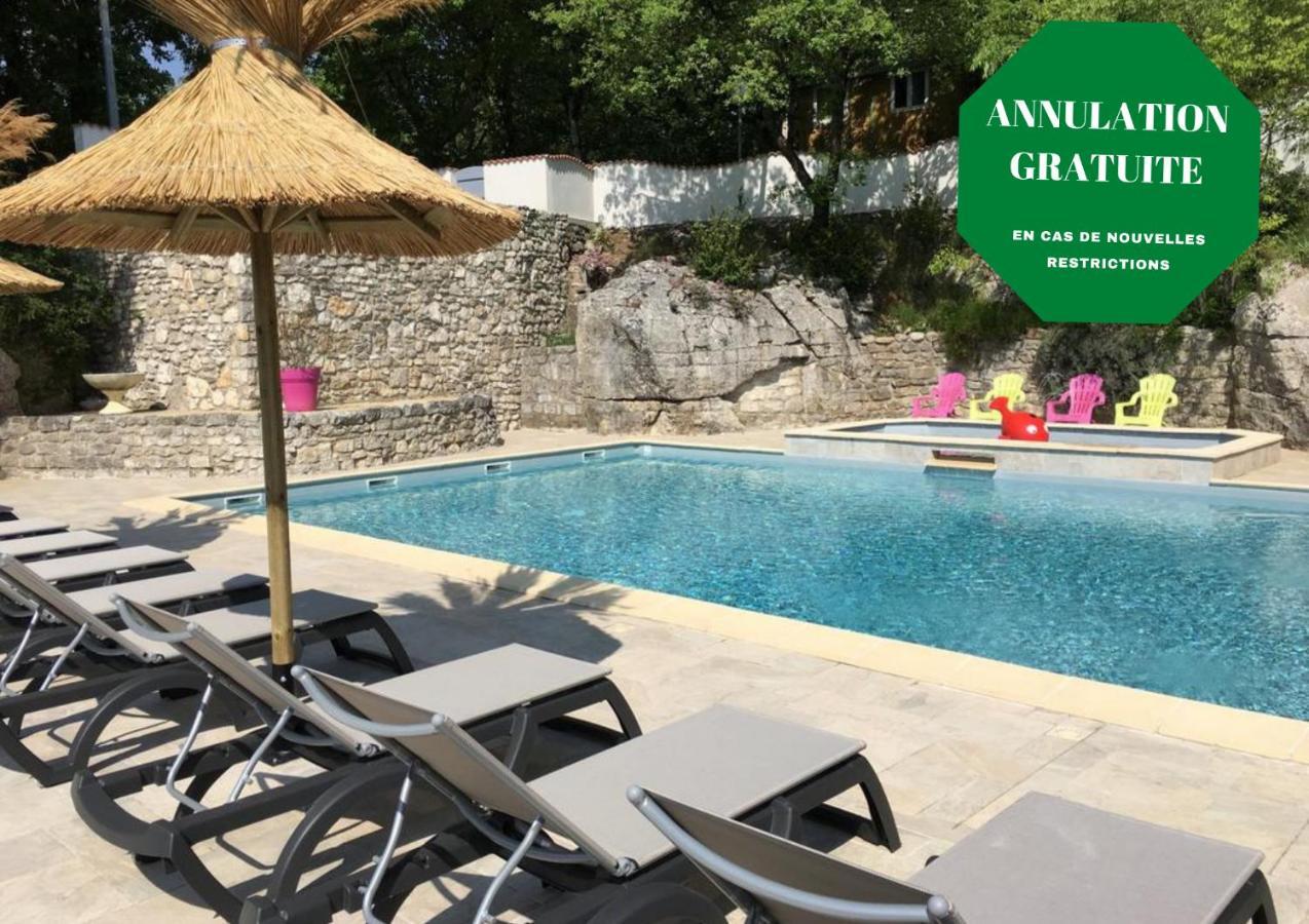 Camping Chalets Les Chenes Verts Vogüé Kültér fotó