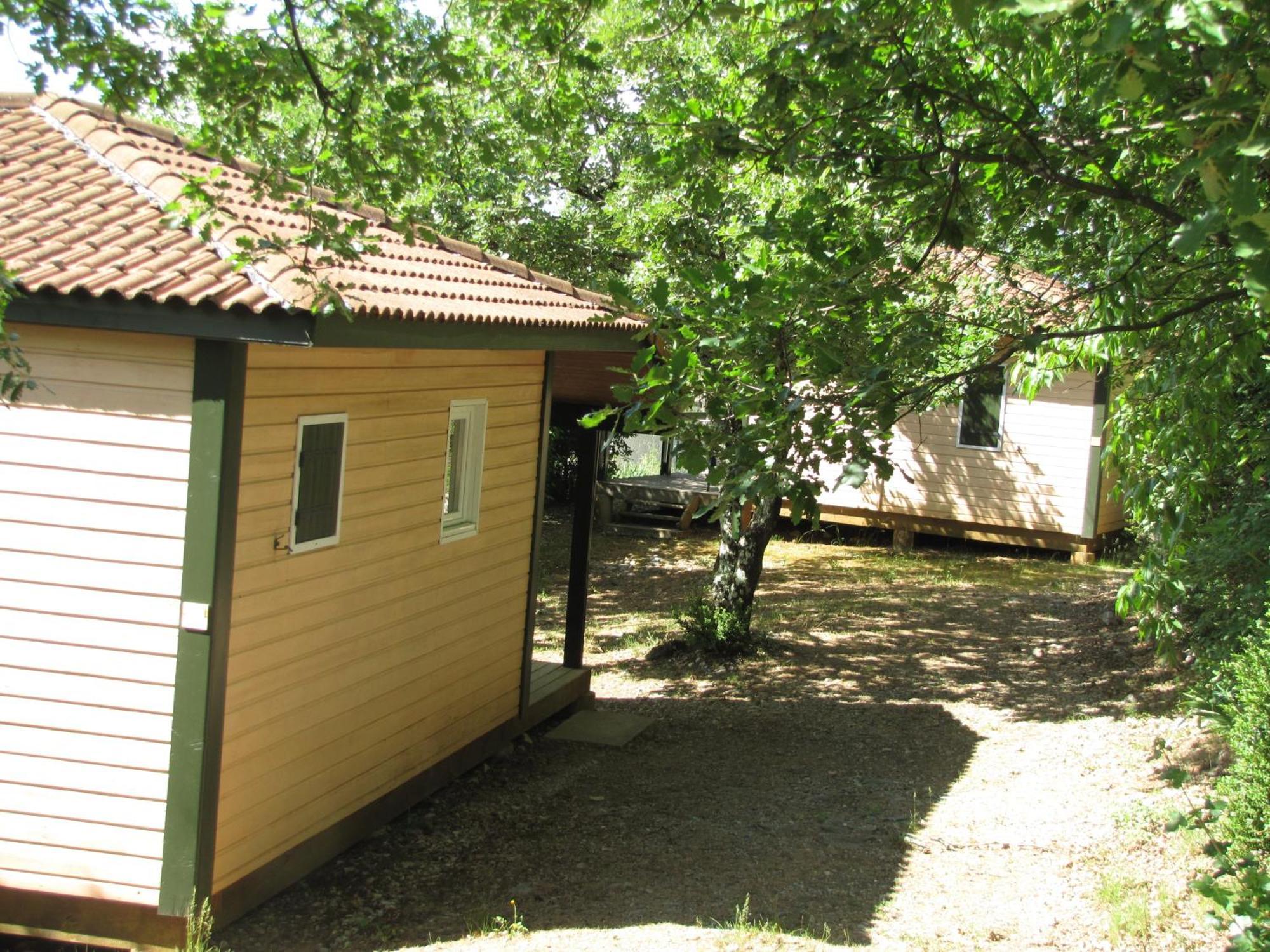 Camping Chalets Les Chenes Verts Vogüé Kültér fotó