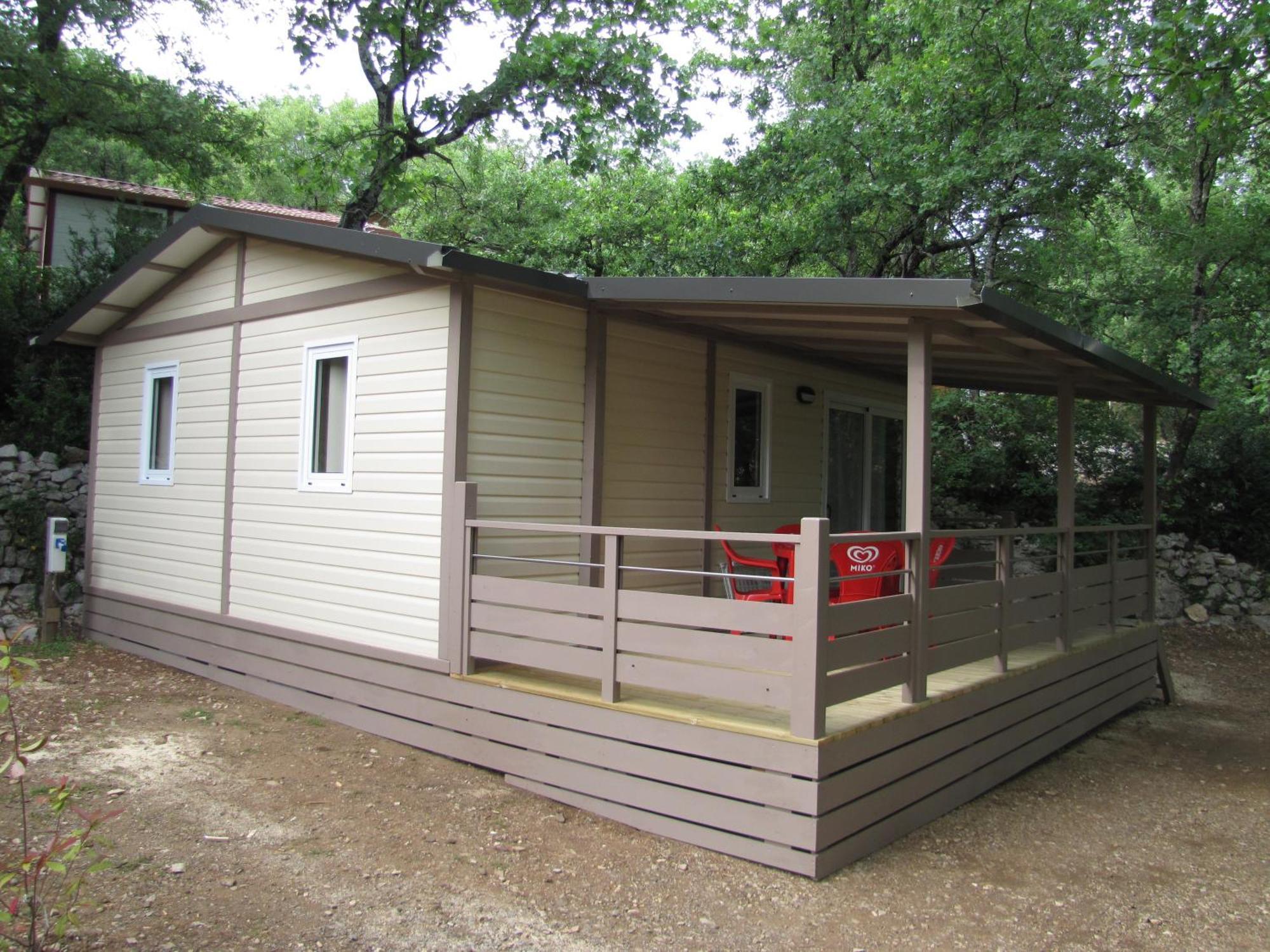 Camping Chalets Les Chenes Verts Vogüé Szoba fotó