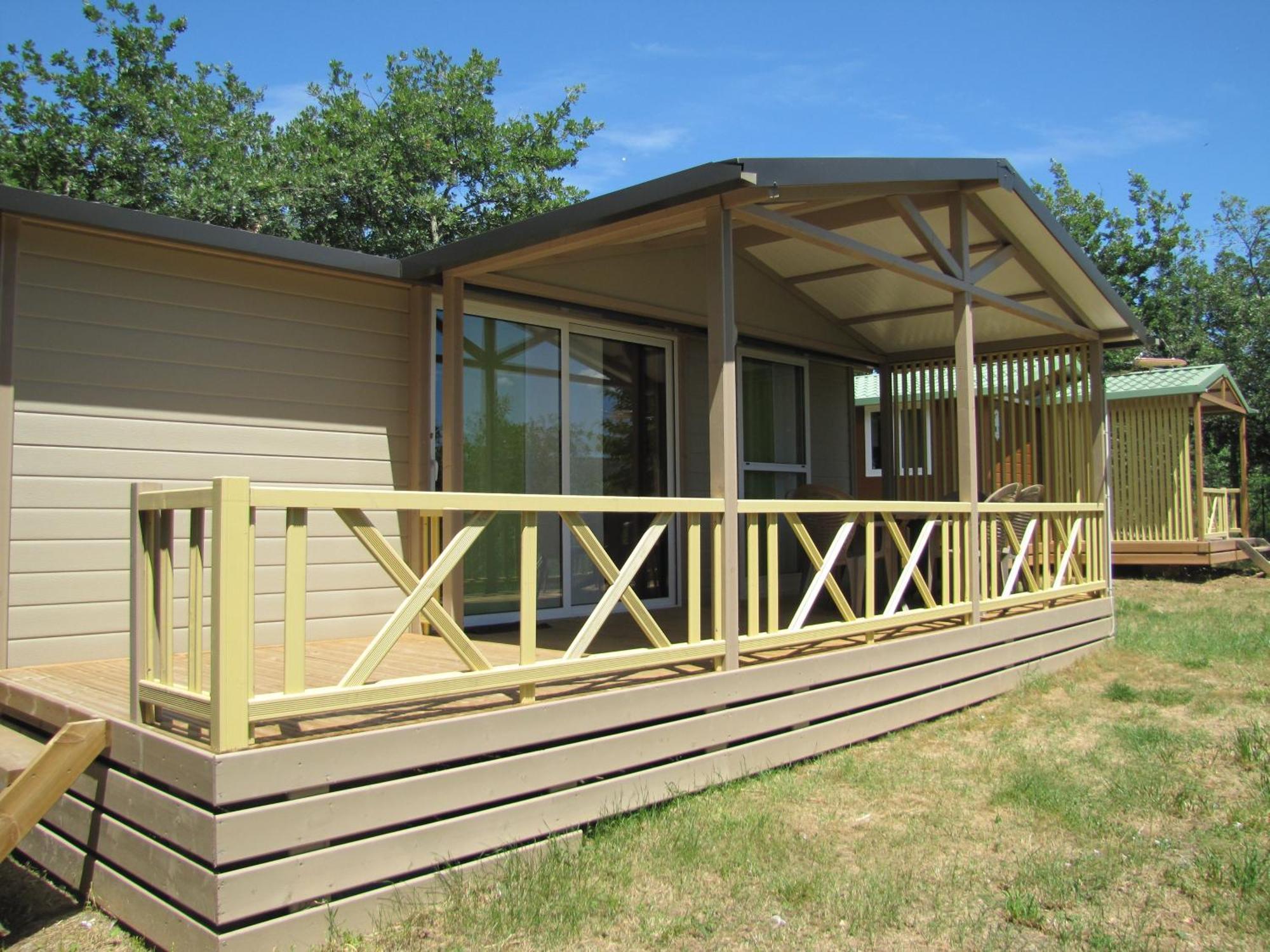 Camping Chalets Les Chenes Verts Vogüé Szoba fotó