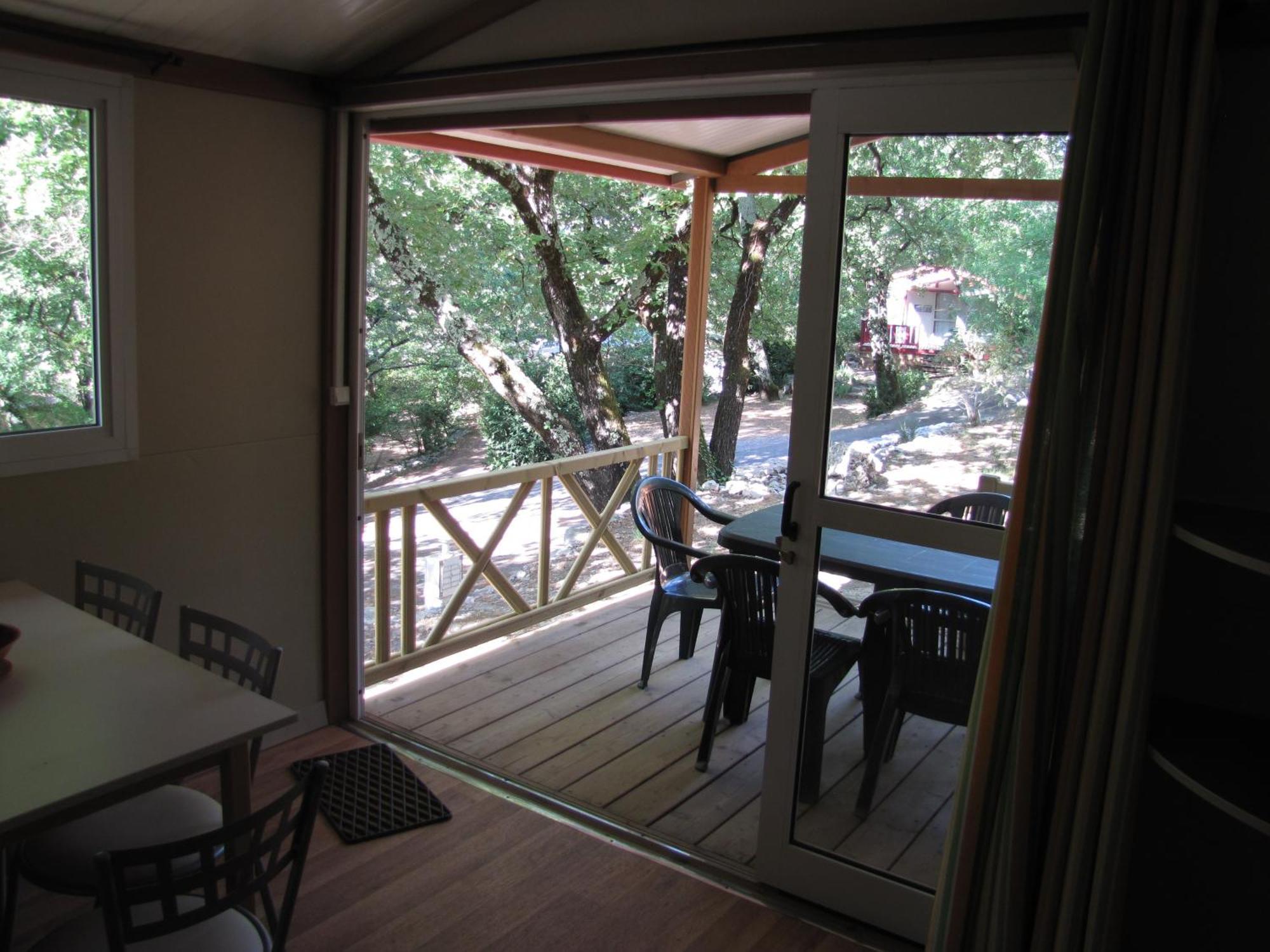 Camping Chalets Les Chenes Verts Vogüé Szoba fotó